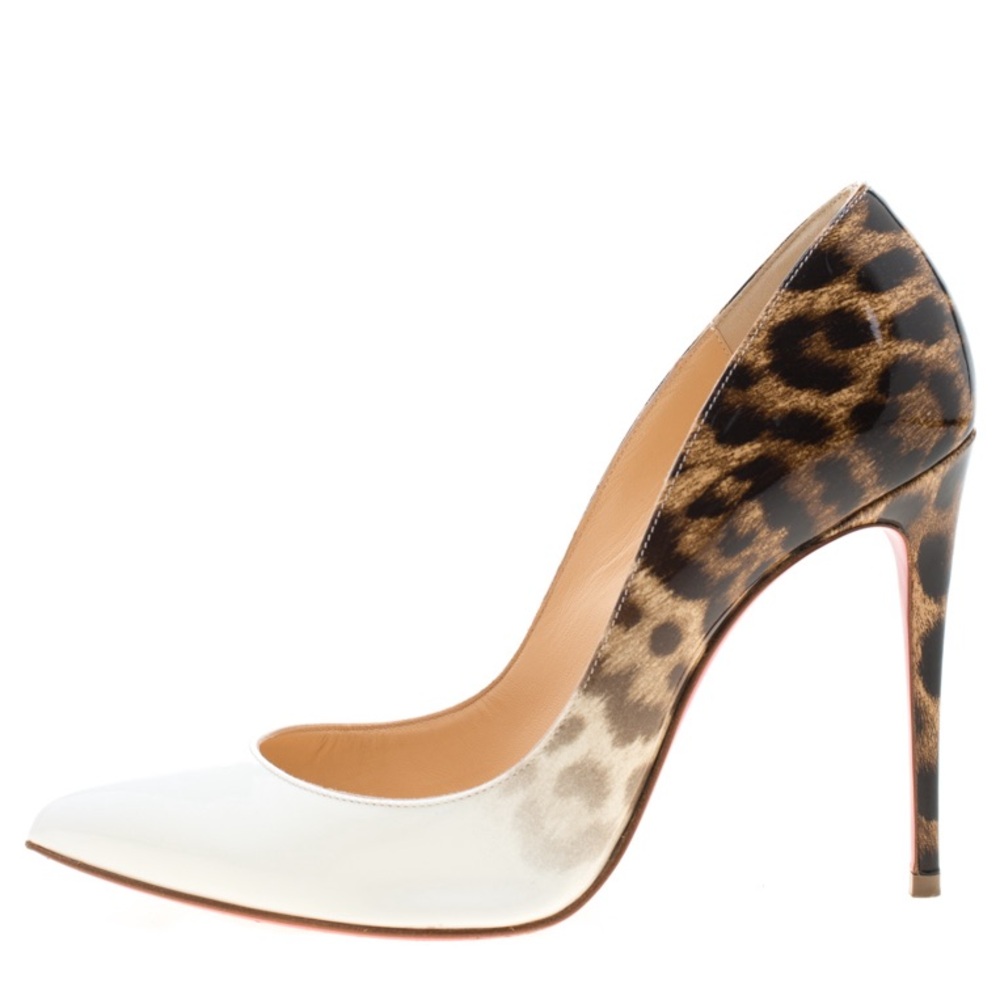 PIGALLE FOLLIES 100 PATENT DEGRADE LEOPARD. Brand new in box. EU 40.5, US 9.5/10